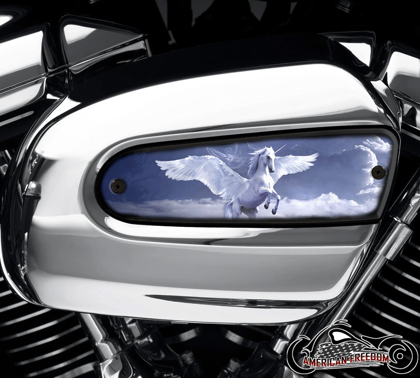 Harley Davidson Wedge Air Cleaner Insert - Magic Horse